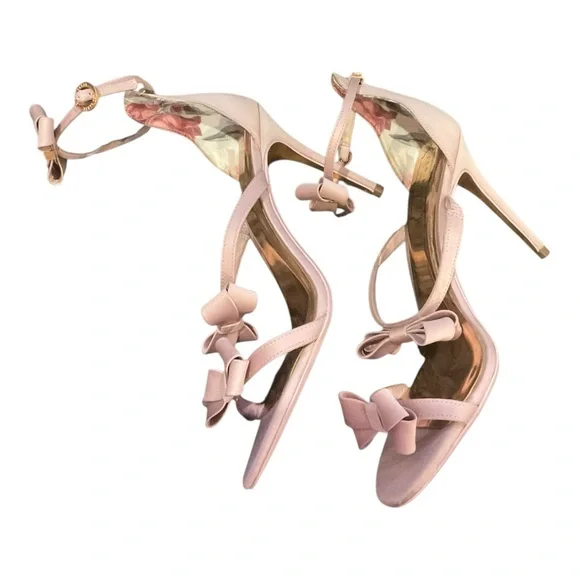 Ted Baker Women's Pink Nuscala Ankle Strap Sandals Size 9 - Picture 7 of 16